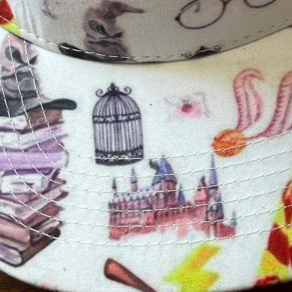 Kidzkapz Harry Potter Mesh Baseball Snap Back Cap Adjustable Head Strap - Picture 3 of 13